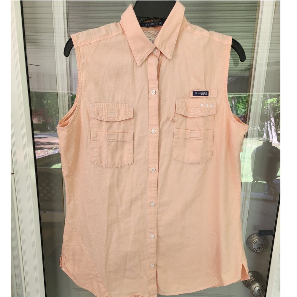 Columbia Super BoneheadWomen’s Sleeveless Buttondown Shirt